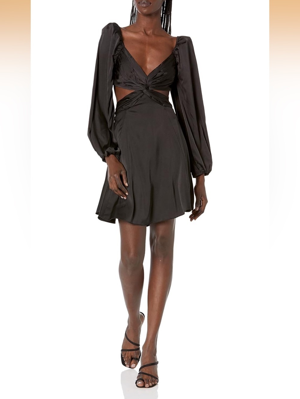 ASTR The Label Women's Anamaria Dress, Black, X-Small 2045/DC2/1